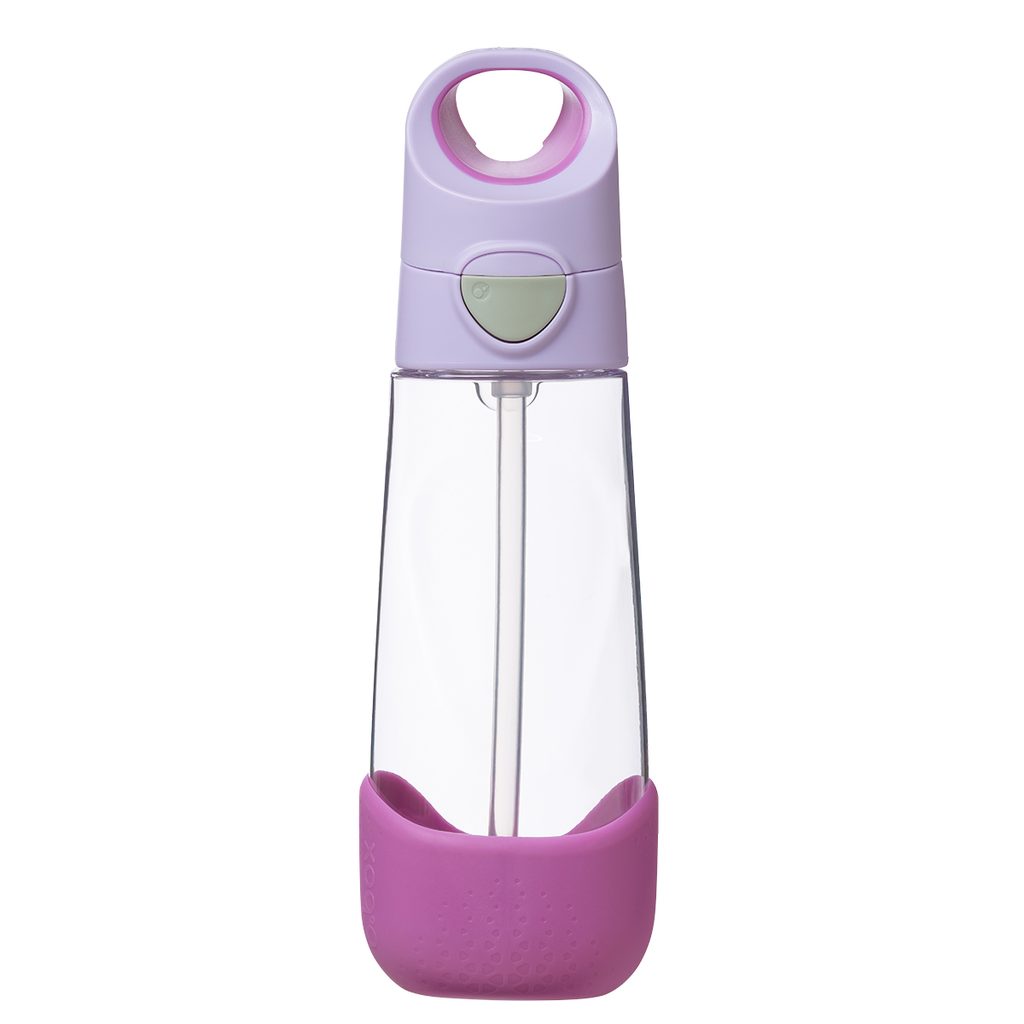 E-shop B.BOX Fľaša na pitie so slamkou 600 ml - sugar plum