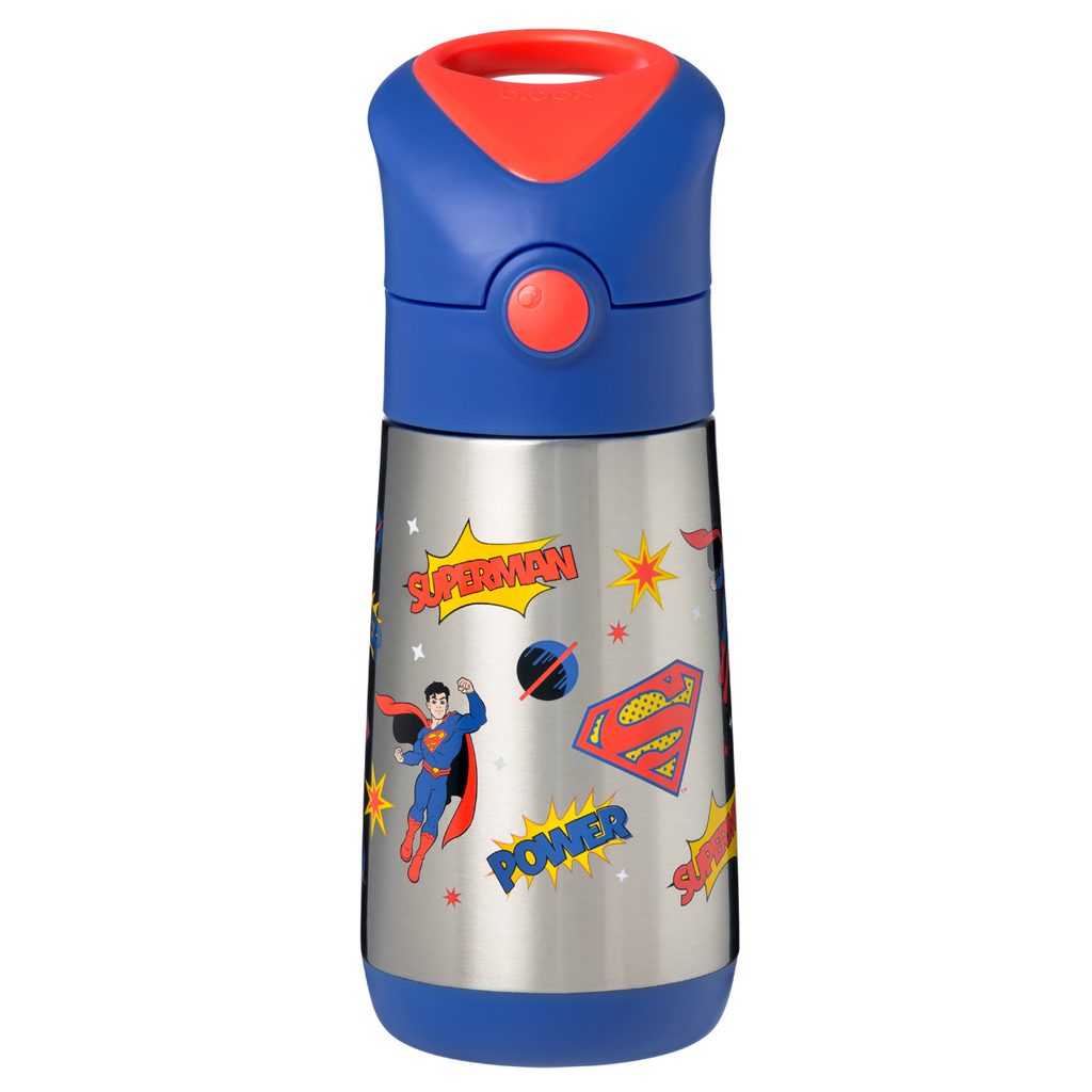 E-shop Termofľaša so slamkou 350 ml - Superman | b.box