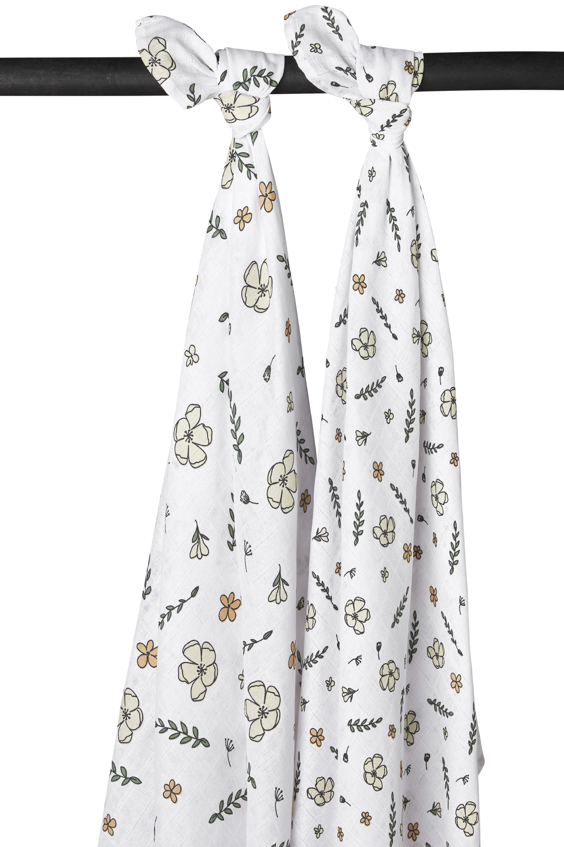 E-shop Meyco Plienky 2-balenie Floral GOTS