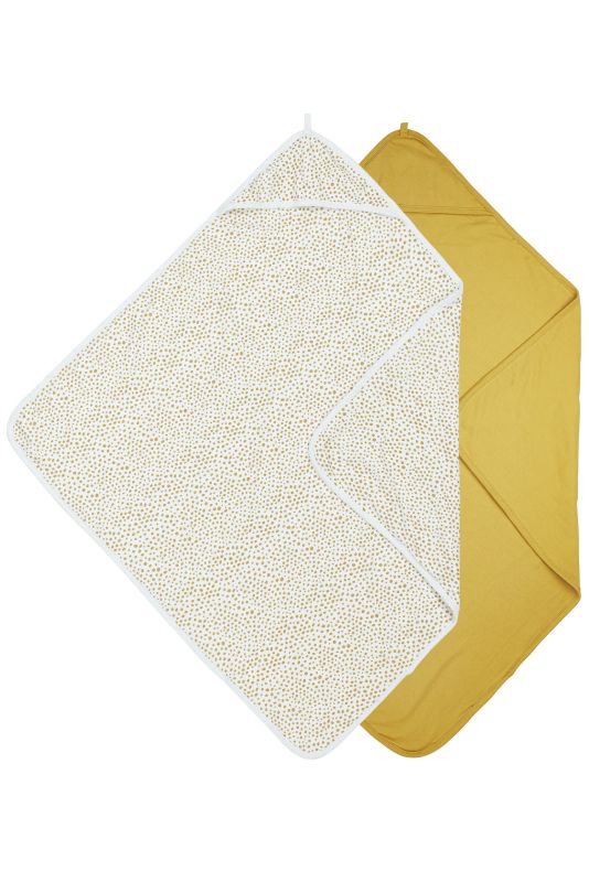 E-shop Meyco Osuška Basic jersey 80x80cm 2-balenie Cheetah - Honey gold