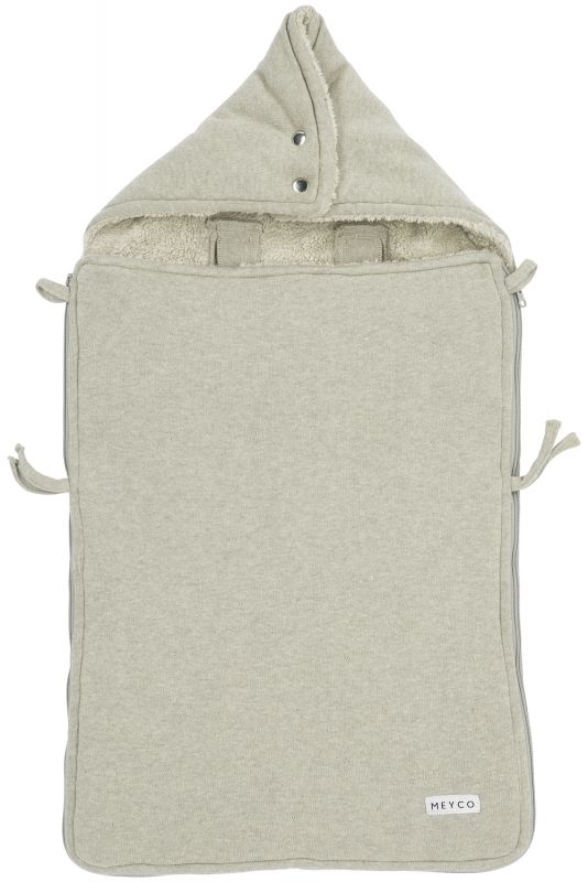 E-shop Meyco Fusak knit basic - Sand melange