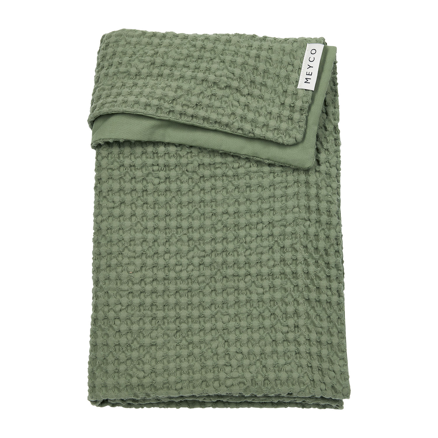 E-shop Meyco Deka Waffle bavlna - Olive Green