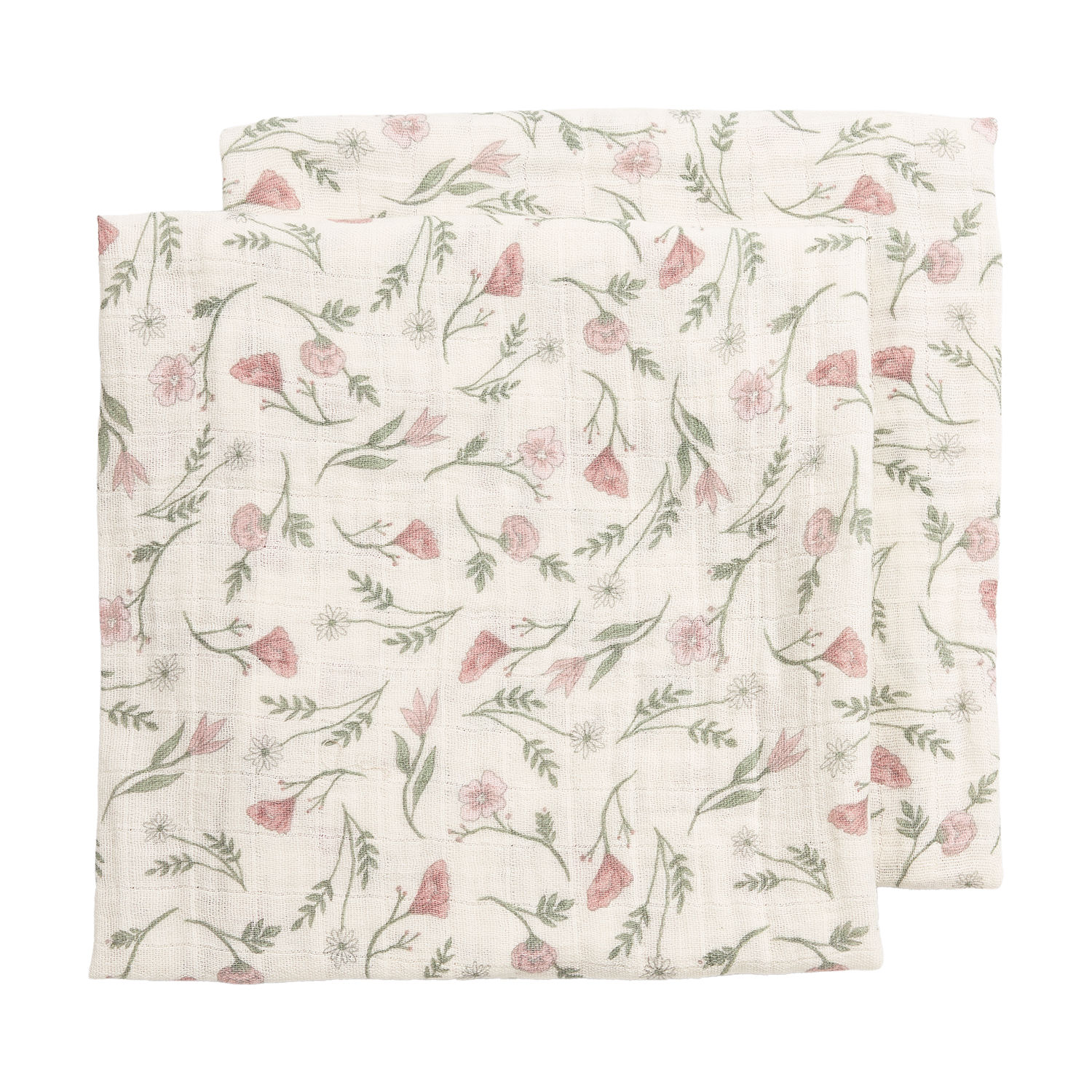 E-shop Meyco Mayco Mušelínové plienky 120x120 cm 2-balenie - Flower