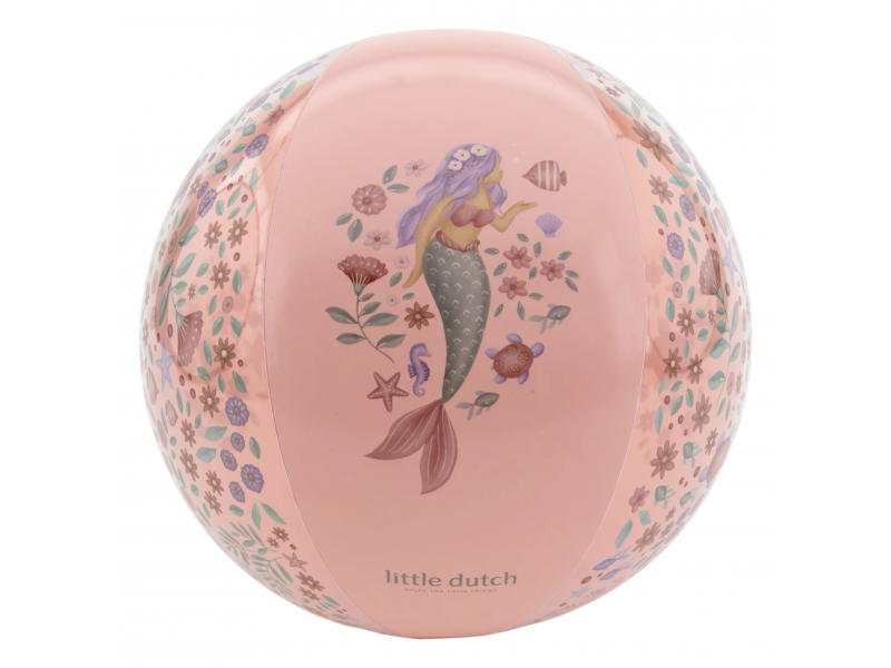 E-shop Little Dutch Nafukovacia lopta Dreamy Mermaid