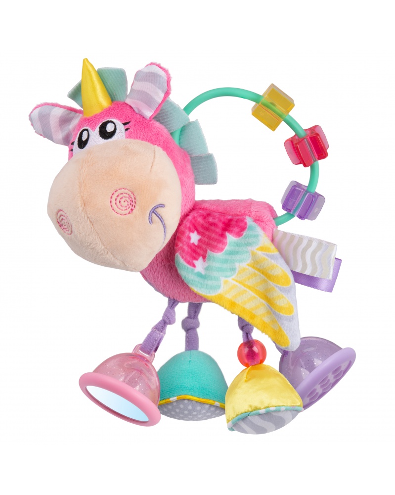 E-shop Playgro - Hrkálka jednorožec ružový