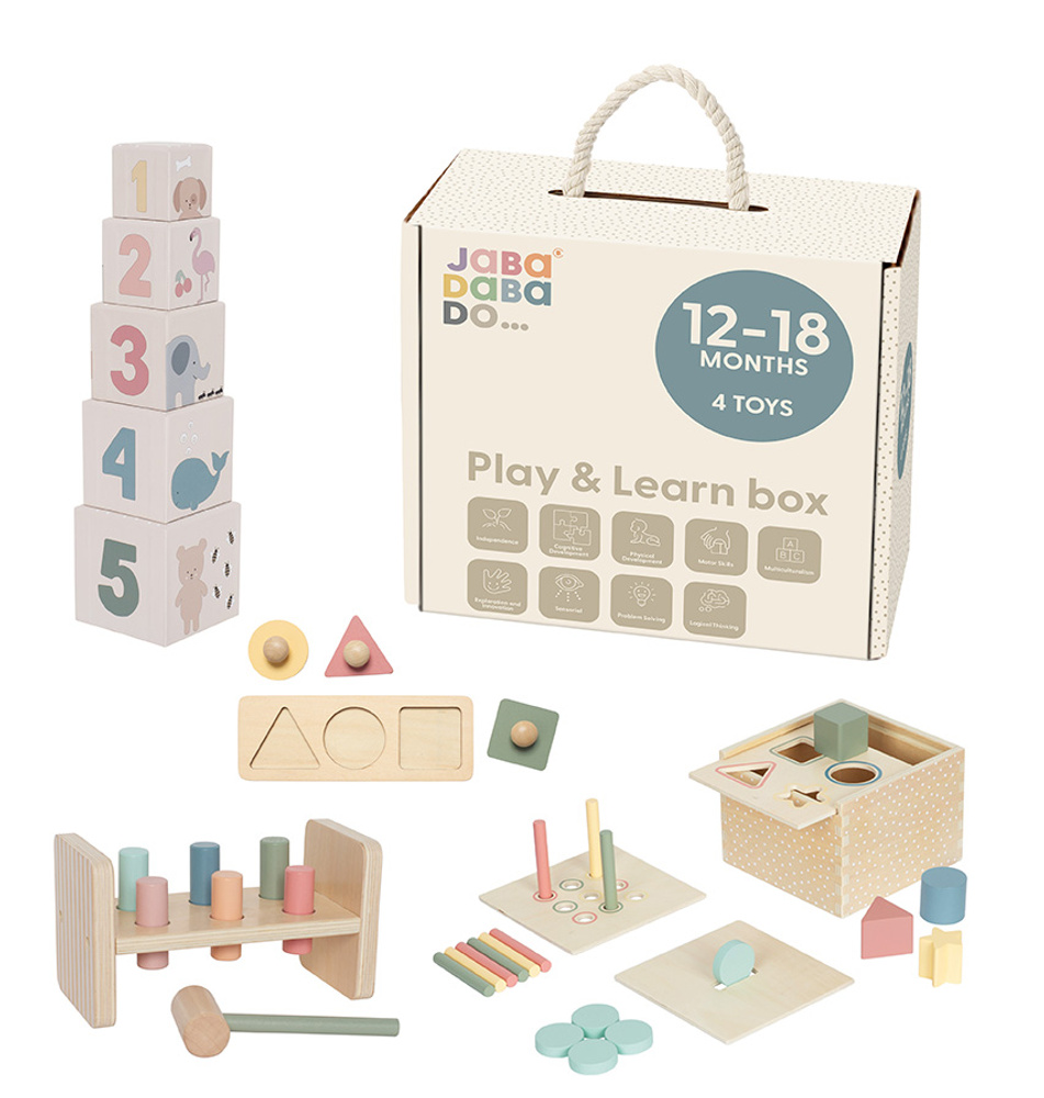 E-shop T295 Jabadabado Play and Learn box 12-18m