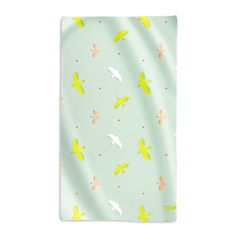 E-shop Saro Baby Mikrovláknová osuška 90x160cm Tropicool Green