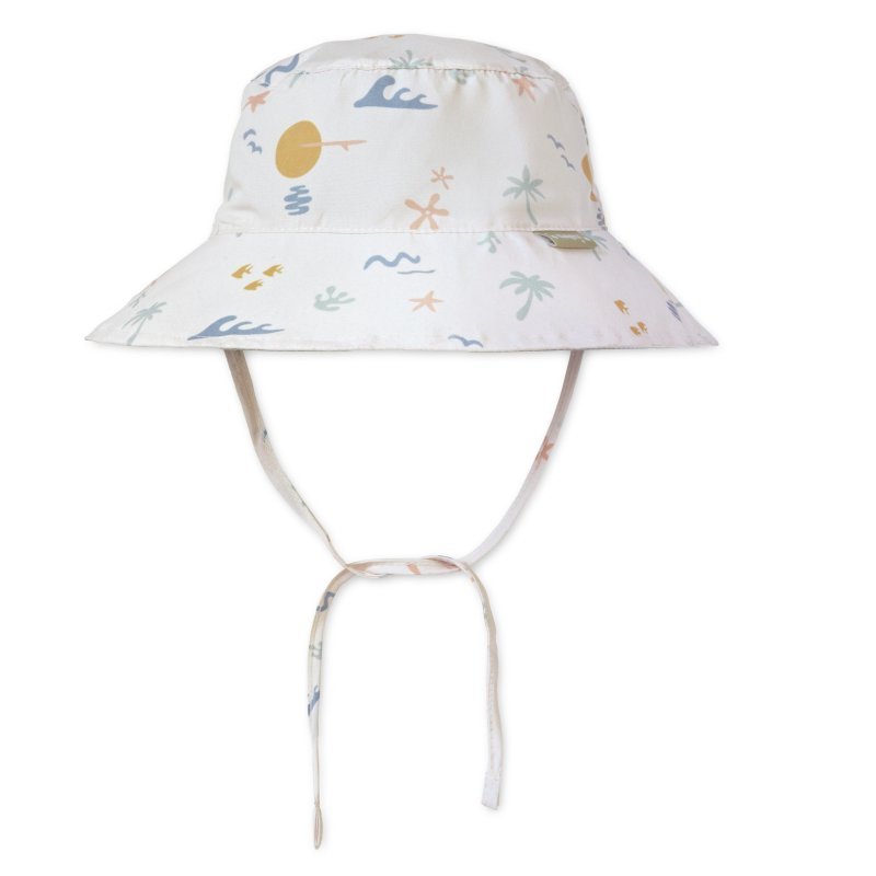 E-shop Saro Baby Obojstranný klobúčik s UV ochranou (6-18m) Good Vibes