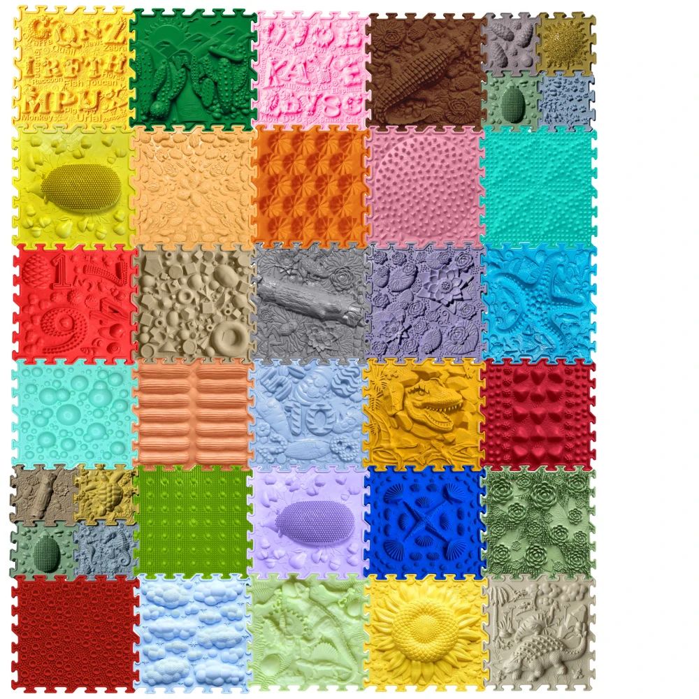 E-shop OrtoNature Masážní ortopedické podložky set 36 ks - veliký mix