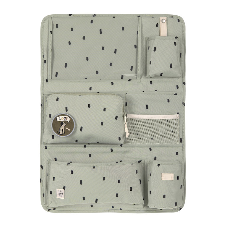 E-shop Lässig KIDS LÄSSIG Car Wrap-to-Go Happy Prints light olive