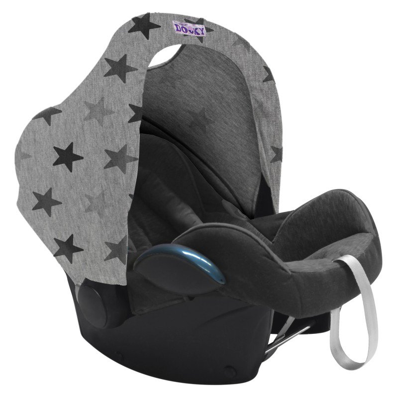 E-shop Dooky Strieška Hoody Grey Stars