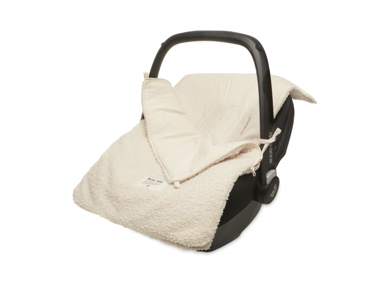 E-shop JOLLEIN Fusak do autosedačky Boucle Naturel