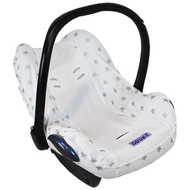 E-shop Dooky Poťah na autosedačku Seat Cover 0+ Silver Stars