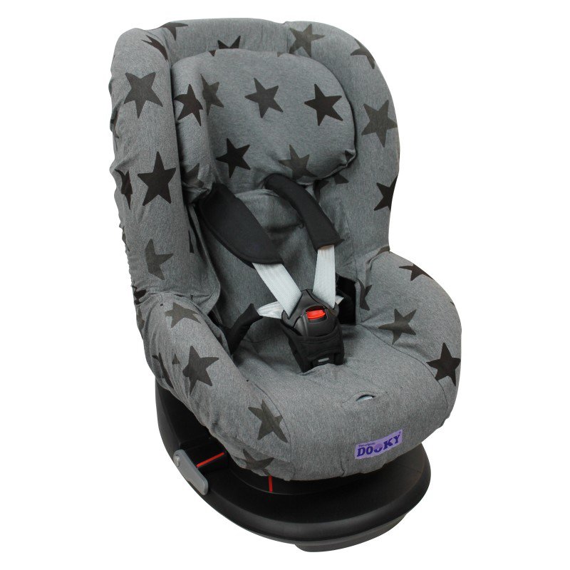 E-shop Dooky Poťah na autosedačku Seat Cover Group1 Grey Stars