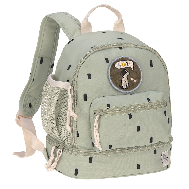 E-shop Lässig KIDS LÄSSIG Mini Backpack Happy Prints light olive
