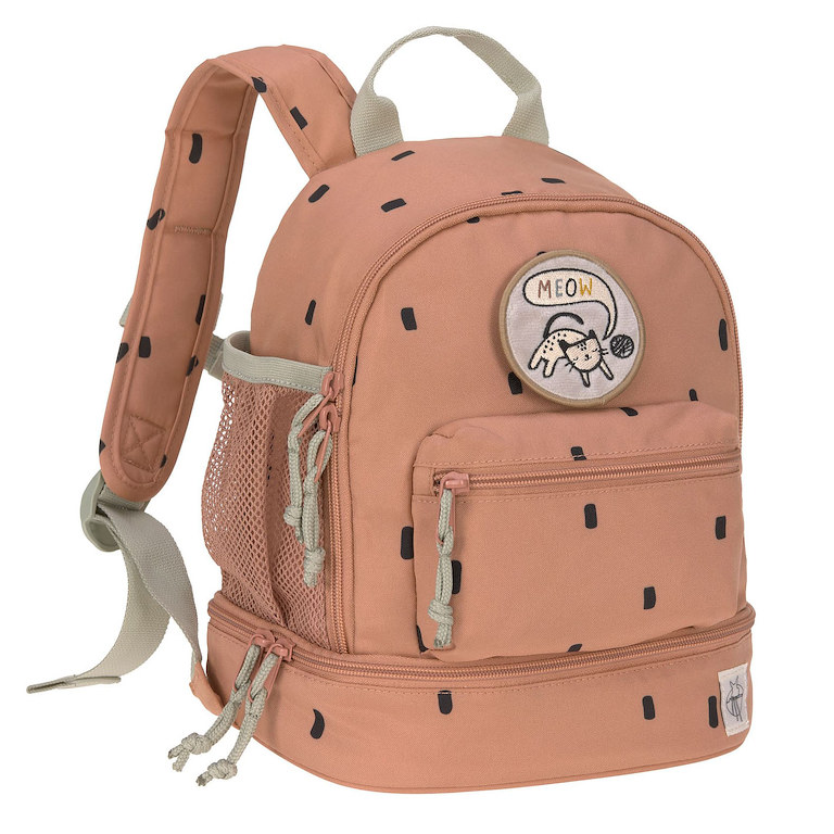 E-shop Lässig KIDS LÄSSIG Mini Backpack Happy Prints caramel