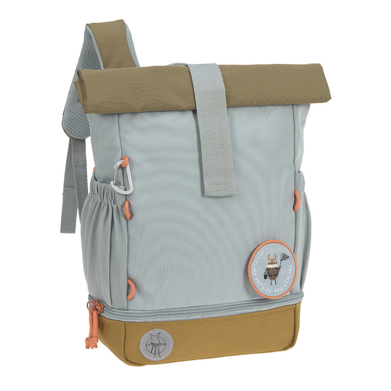 E-shop Lässig KIDS LÄSSIG Mini Rolltop Backpack Nature light blue