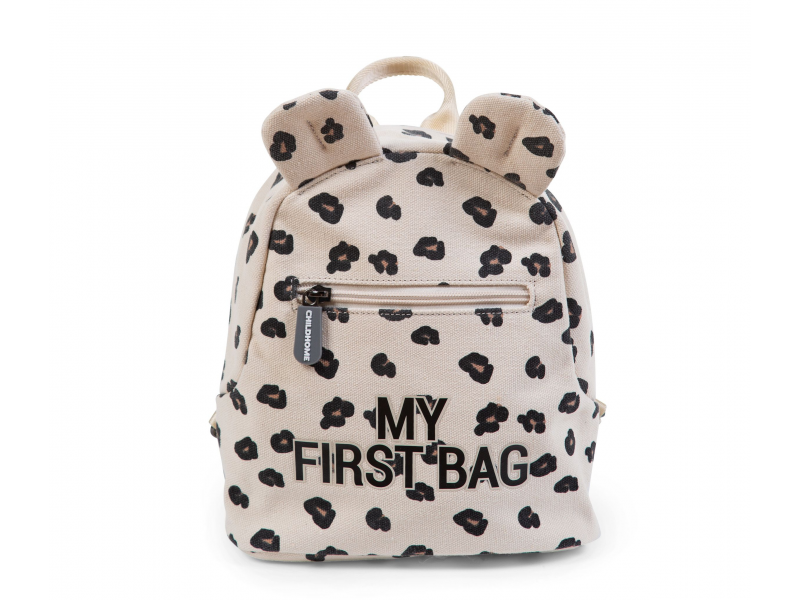 E-shop CHILDHOME Detský batoh My First Bag Canvas Leopard