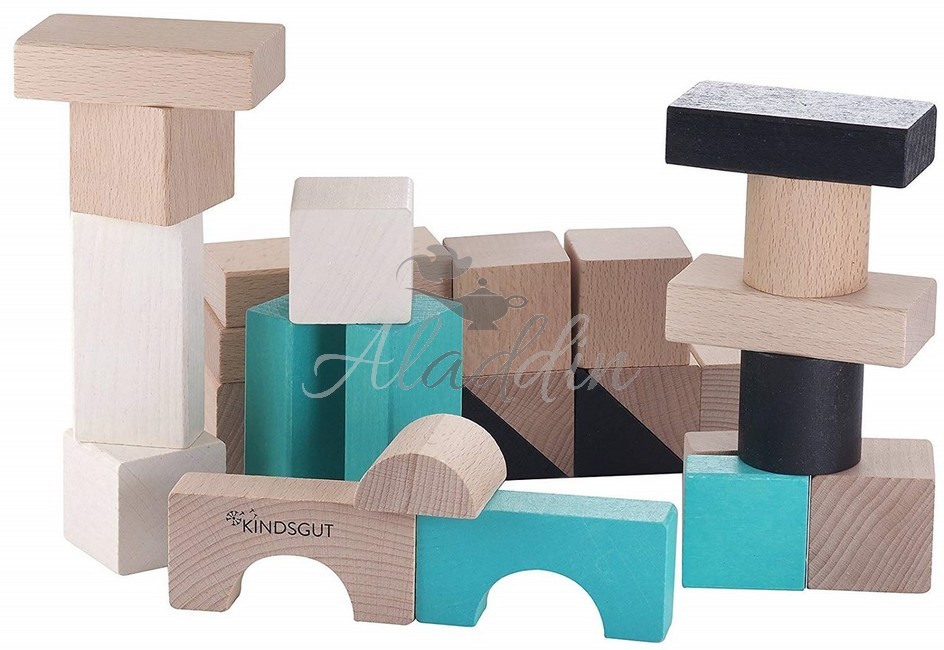 E-shop KINDSGUT drevené kocky 31196