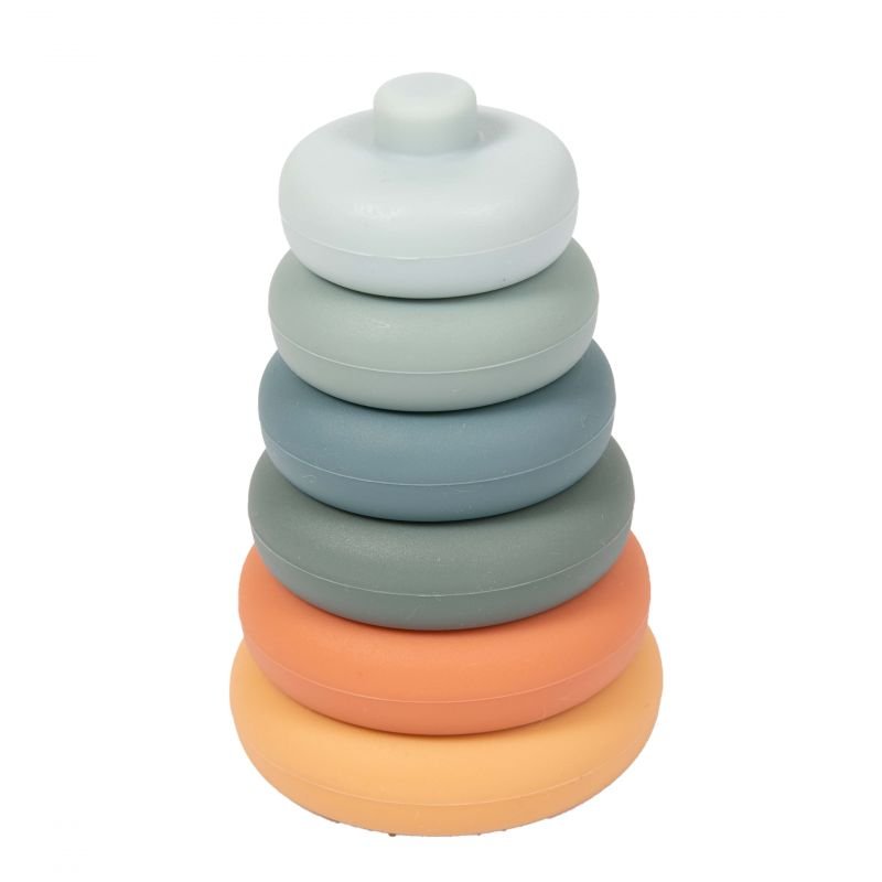 E-shop Bo Jungle Silikónová stohovacia hryzátka B-Silicone Rounds
