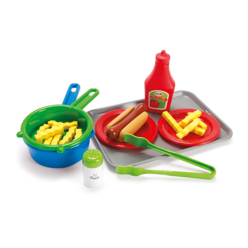 E-shop DANTOY Classic sada s táckou Hotdog 22ks 24m+
