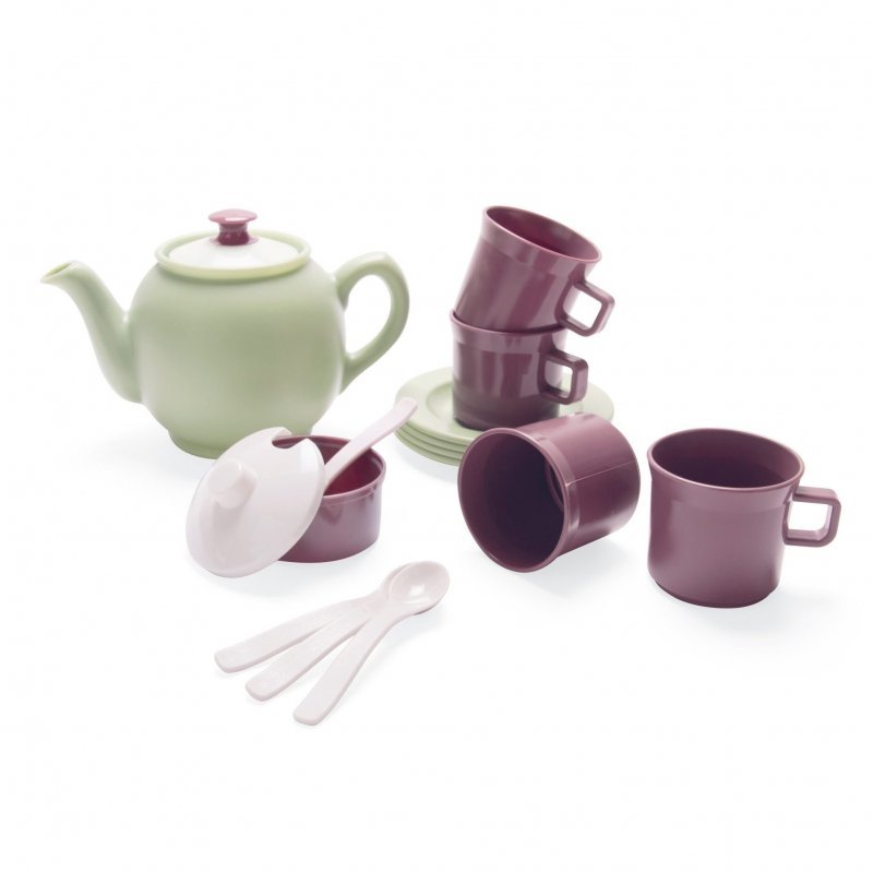 E-shop DANTOY Green Garden čajový set 16ks 24m+