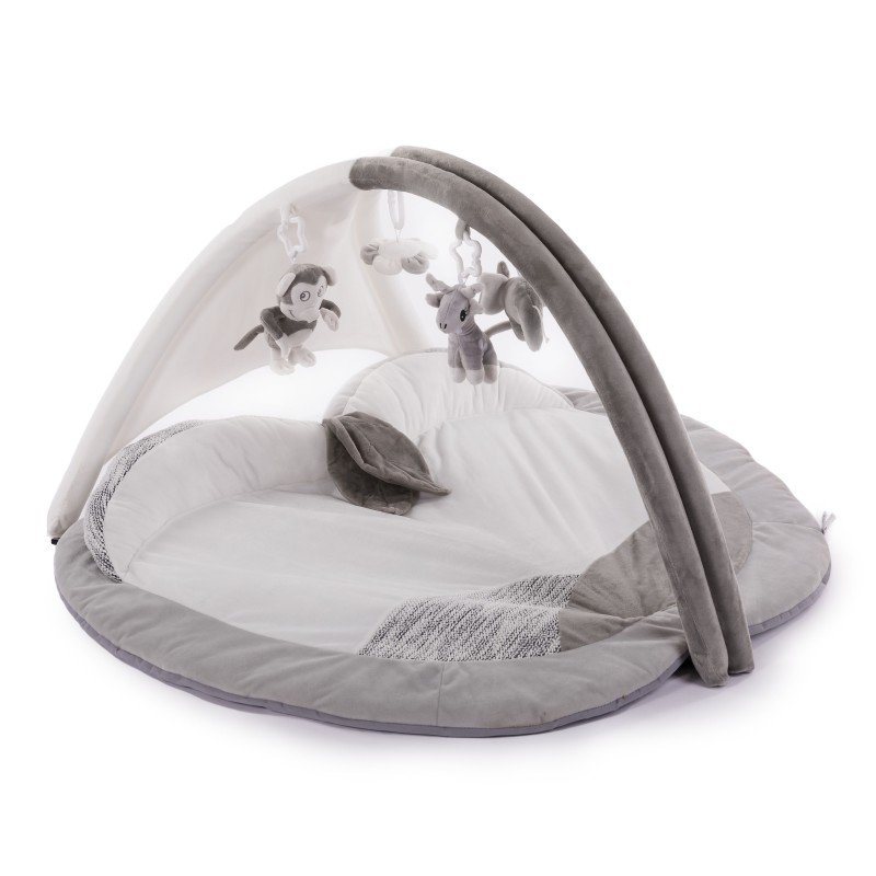 E-shop Bo Jungle Hracia deka s hrazdičkou B-Play Gym Apple Grey