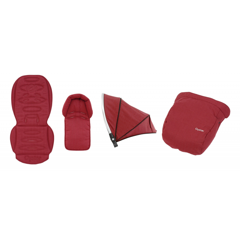 E-shop BabyStyle Oyster 2/ Max textilný set Tango Red 2019