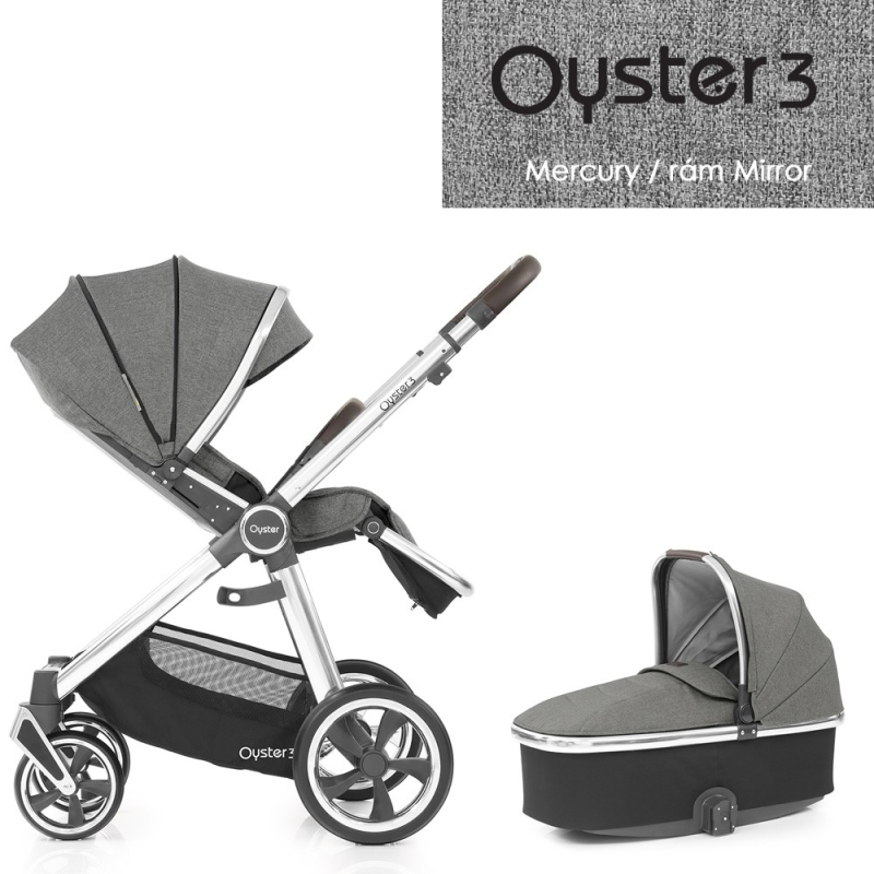 E-shop BabyStyle Oyster BabyStyle Oyster3 set 2v1 Mercury / Mirror 2022