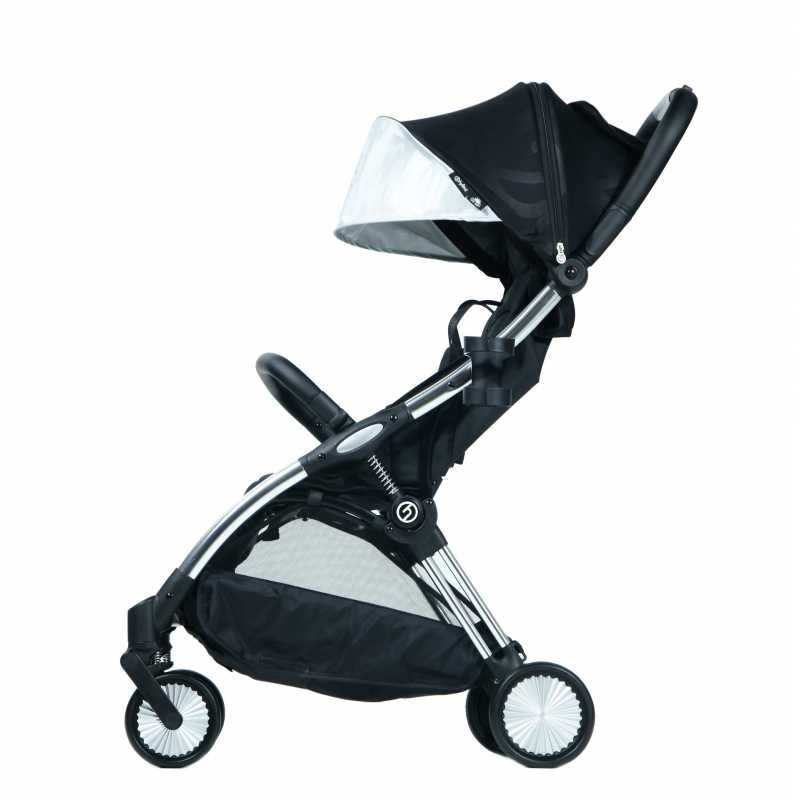 E-shop HyBrid by BabyStyle Hybrid Ezyfold rám 2023, Chrome Silver
