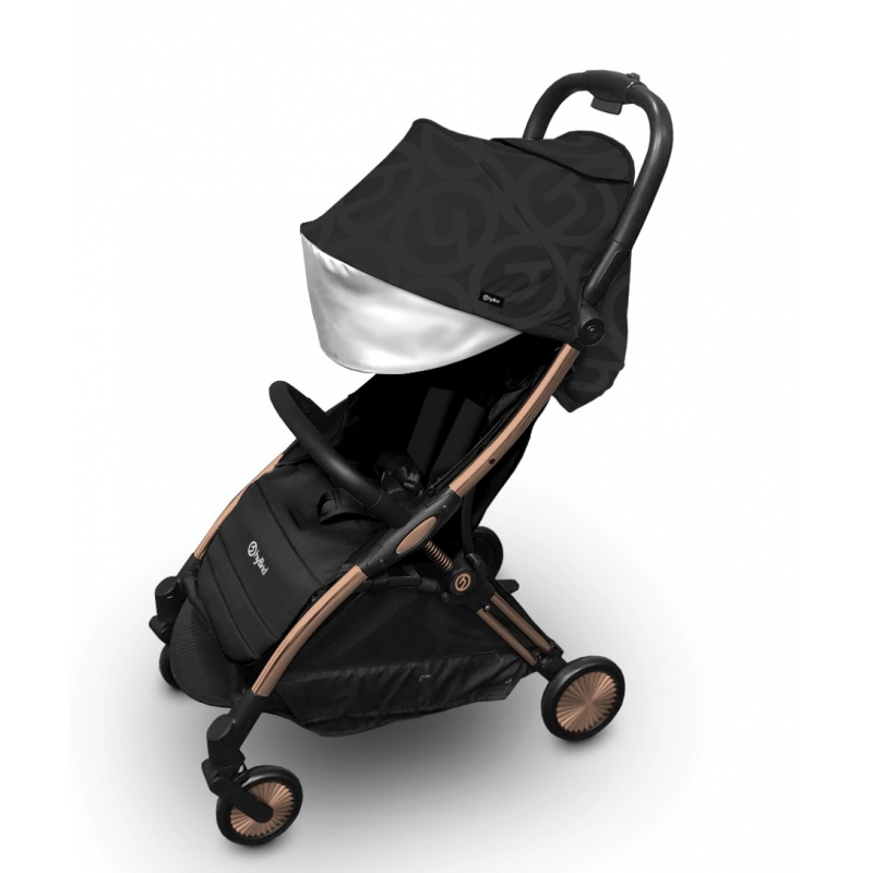 E-shop HyBrid by BabyStyle Hybrid Ezyfold kočík Rose Gold/ Jet Black 2023