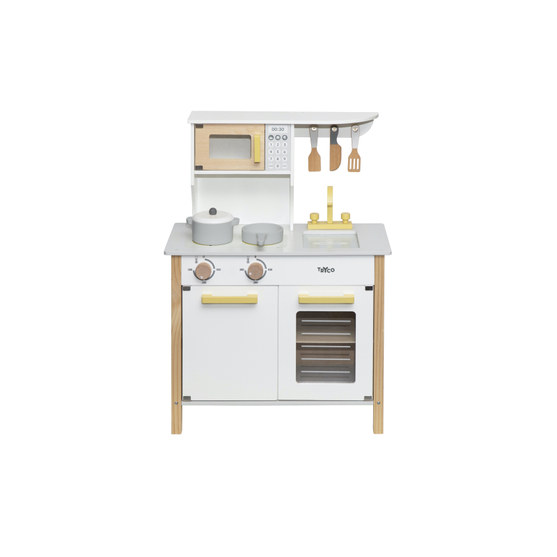 E-shop TRYCO Drevená kuchynka White/Gold