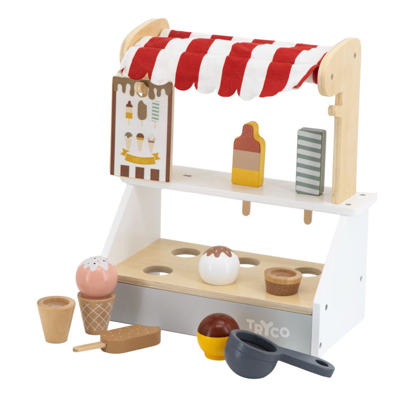 E-shop TRYCO Drevený zmrzlinový stánok
