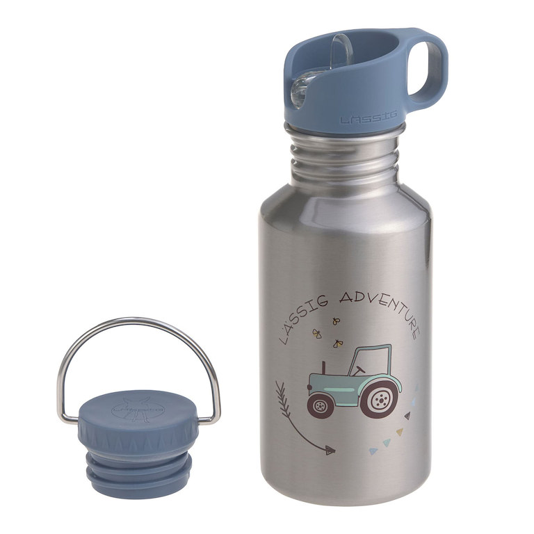 E-shop Lässig KIDS LÄSSIG Bottle Stainless Steel Adventure tractor