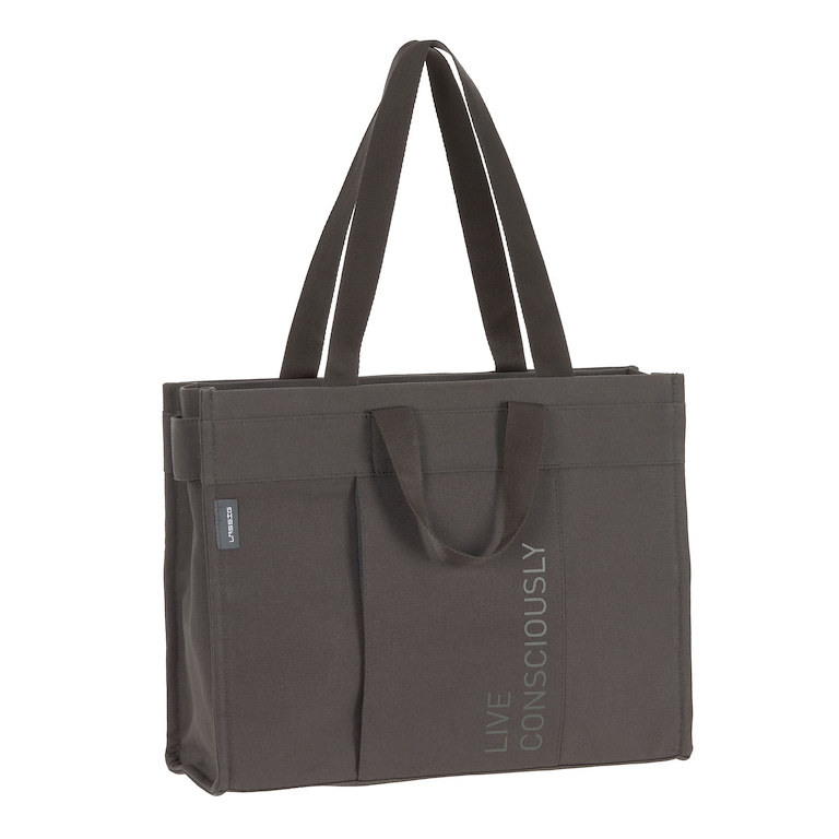 E-shop Lässig FAMILY LÄSSIG Green Label Tote Up Bag 2024 anthracite