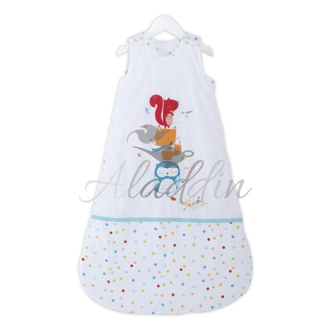 E-shop Silvercloud spací vak 6-18m Sleepy forest friends