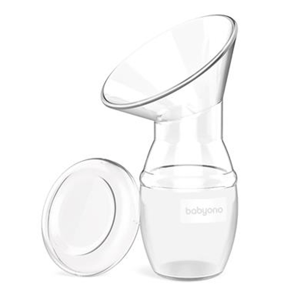 E-shop BABYONO Zberač materského mlieka jednodielny silikónový 90 ml