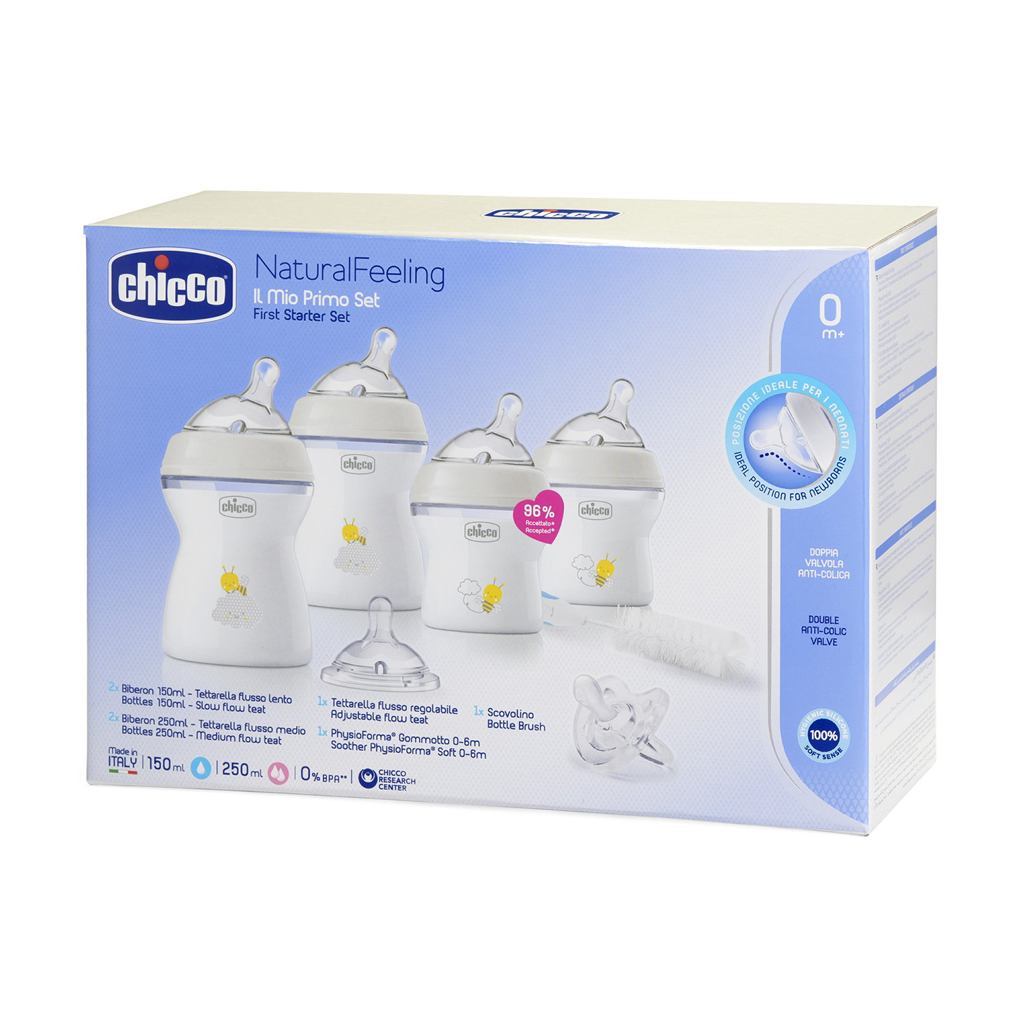 E-shop CHICCO Sada novorodenecká štartovacia Natural Feeling neutral 0m+