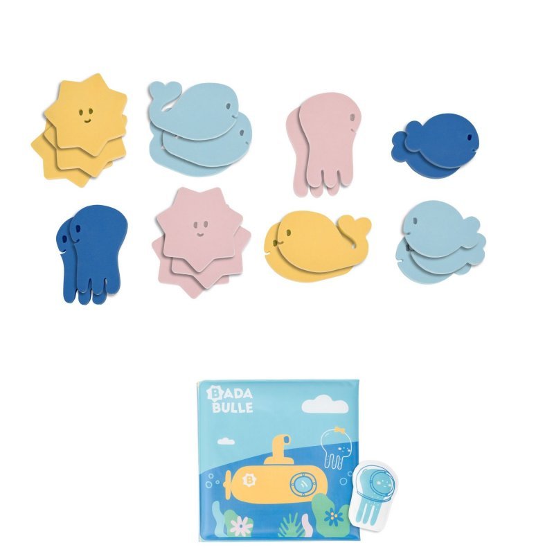 E-shop Badabulle Knižka do vody + 20ks puzzle