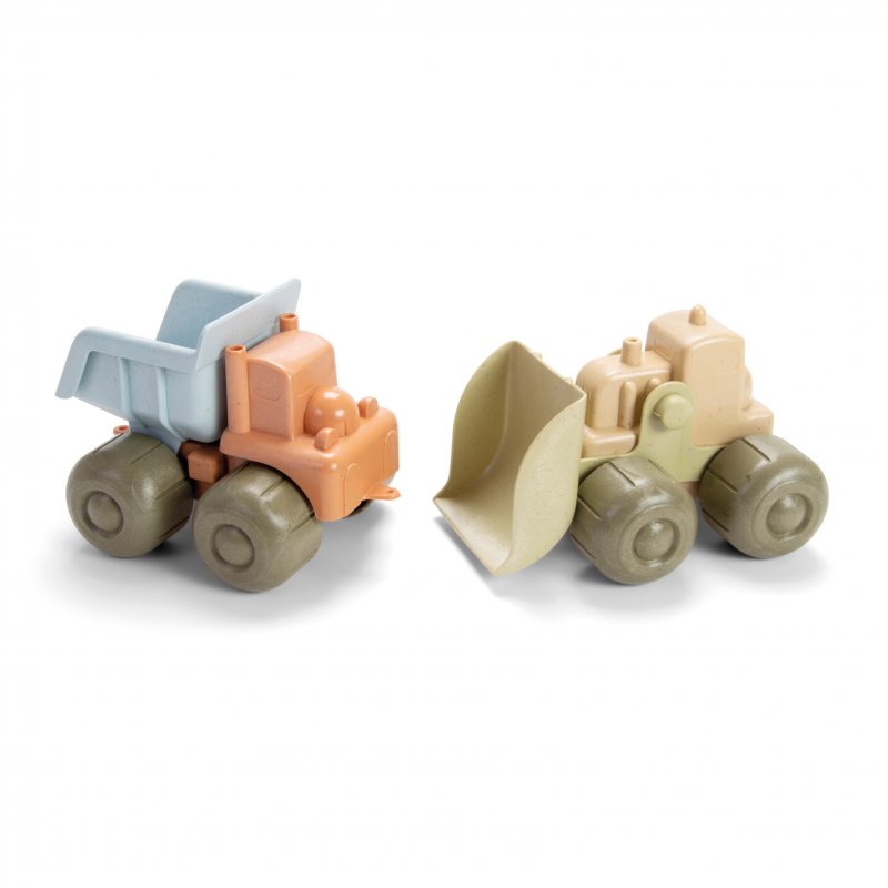 E-shop DANTOY BIOplastic sada stavebných autíčok 2ks 24m+