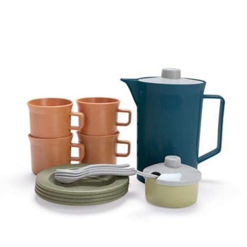 E-shop DANTOY BIOplastic kávový set 17ks 24m+