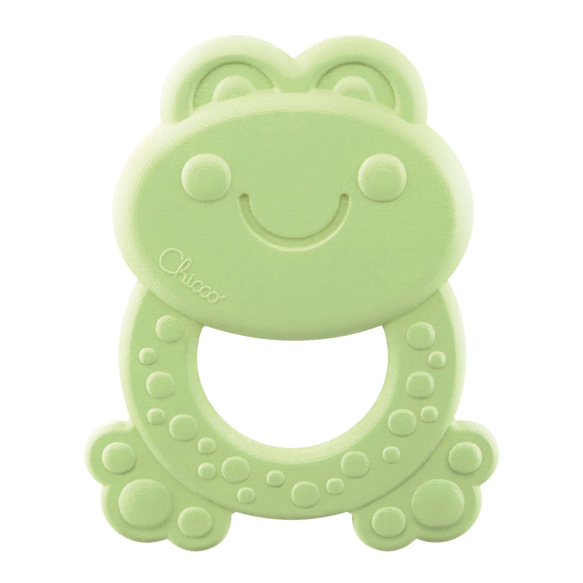 E-shop CHICCO Hryzačka Eco+ Žabka Burt zelená 3m+