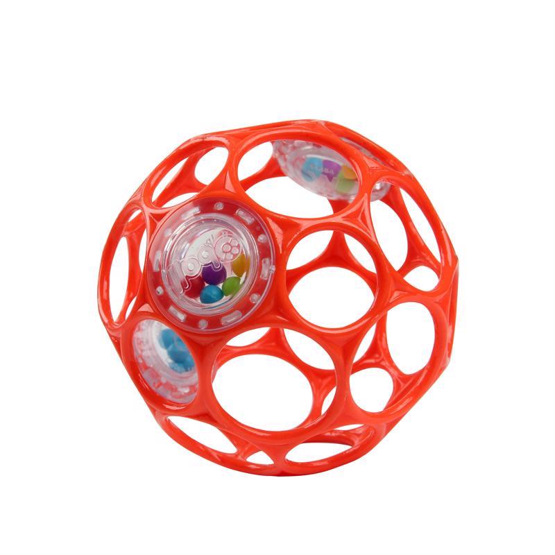 E-shop OBALL Hračka Oball RATTLE 10 cm orange 0m+