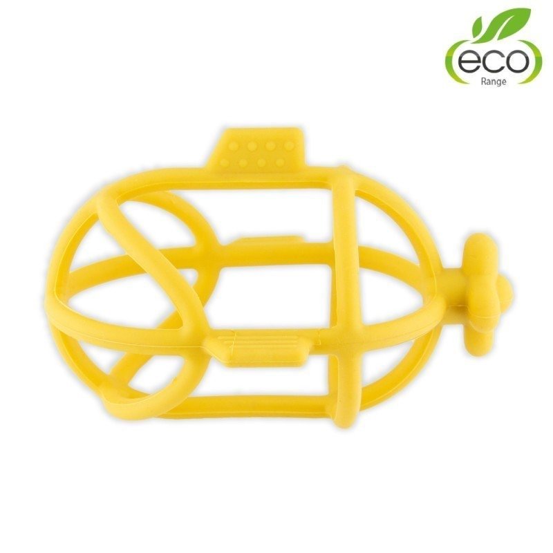 E-shop Bo Jungle Silikónové hryzátko B-Submarine Yellow