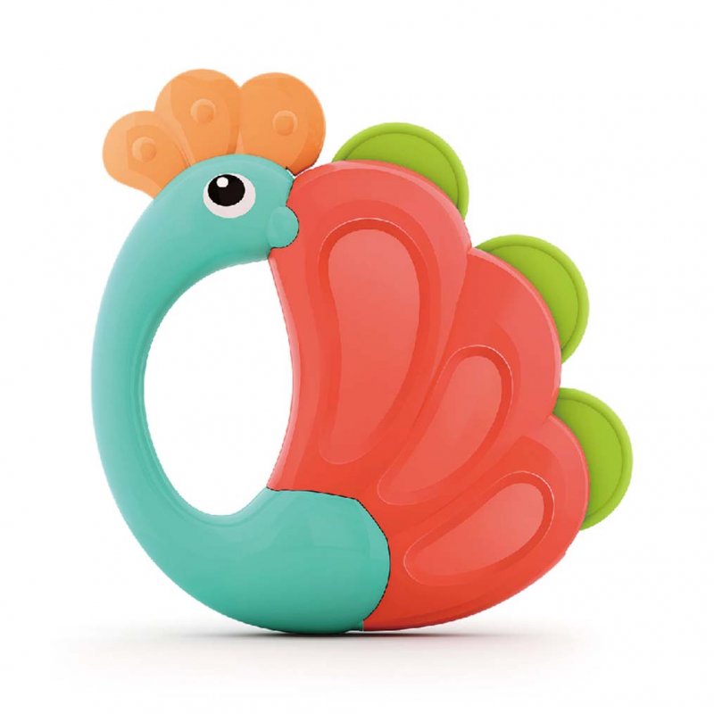 E-shop Bo Jungle Hrkálka B-Rattle Symphony Peacock