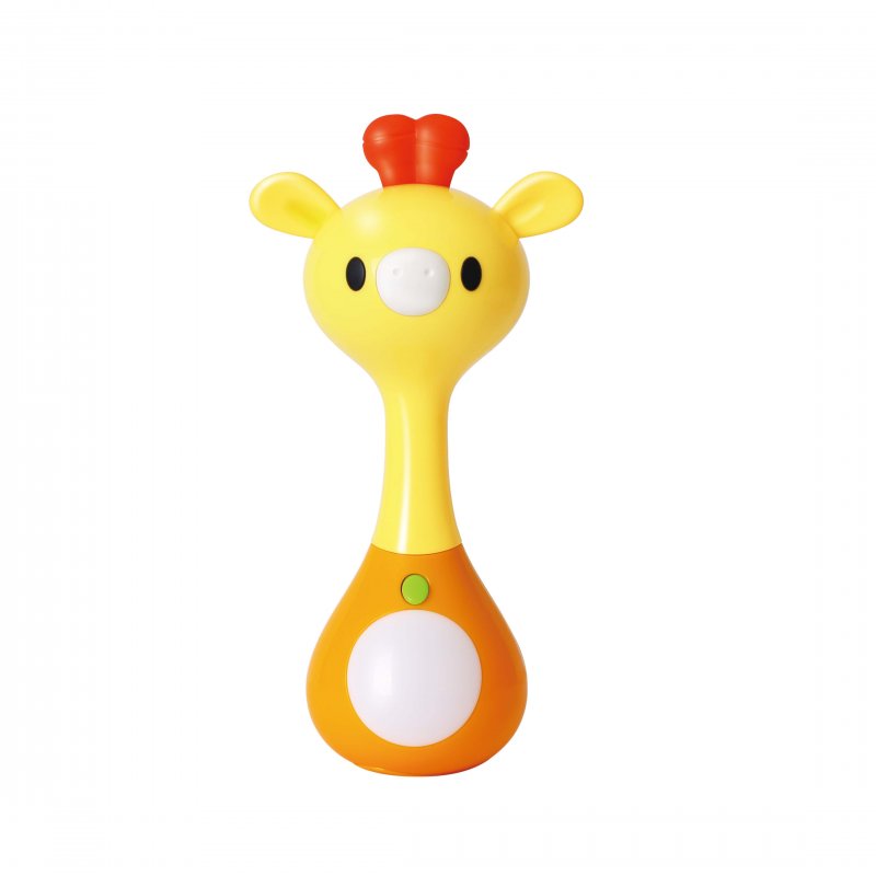 E-shop Bo Jungle Hrkálka B-Light & Music Giraffe