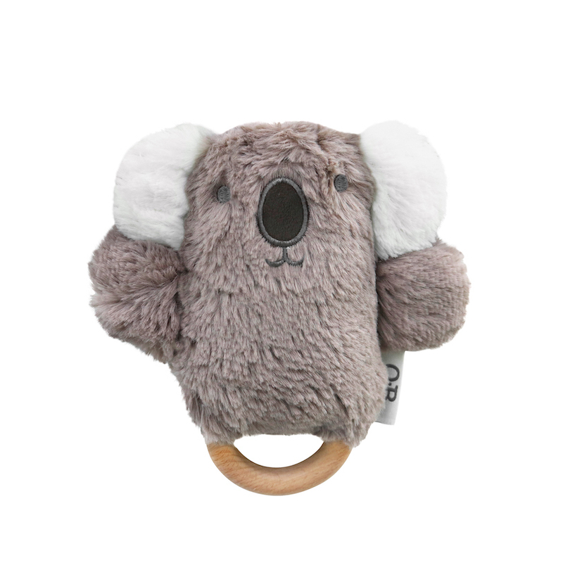 E-shop O.B. Designs OB Designs Plyšová hrkálka koala, Earth