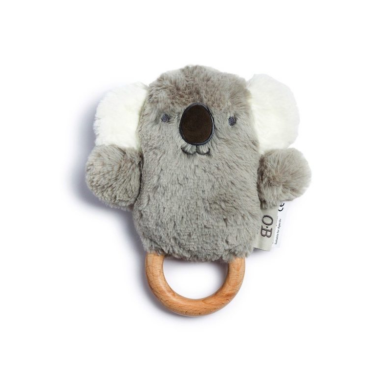 E-shop O.B. Designs OB Designs Plyšová hrkálka koala, Grey