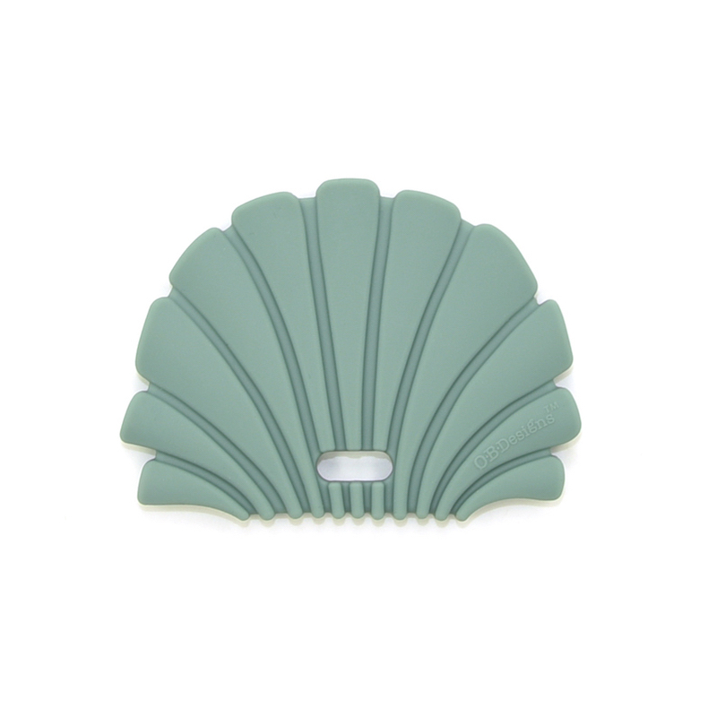 E-shop O.B. Designs OB Designs Silikónová hryzačka mušľa, Ocean