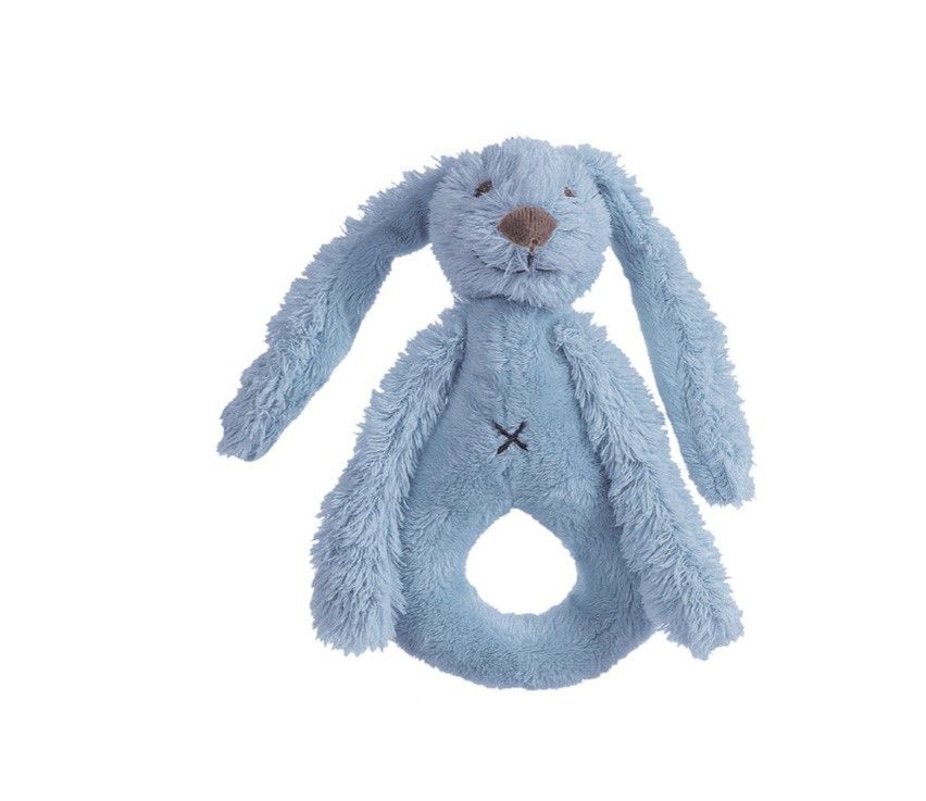 E-shop Happy Horse | Hrkálka králiček Richie sytě modrá veľkosť: 18 cm